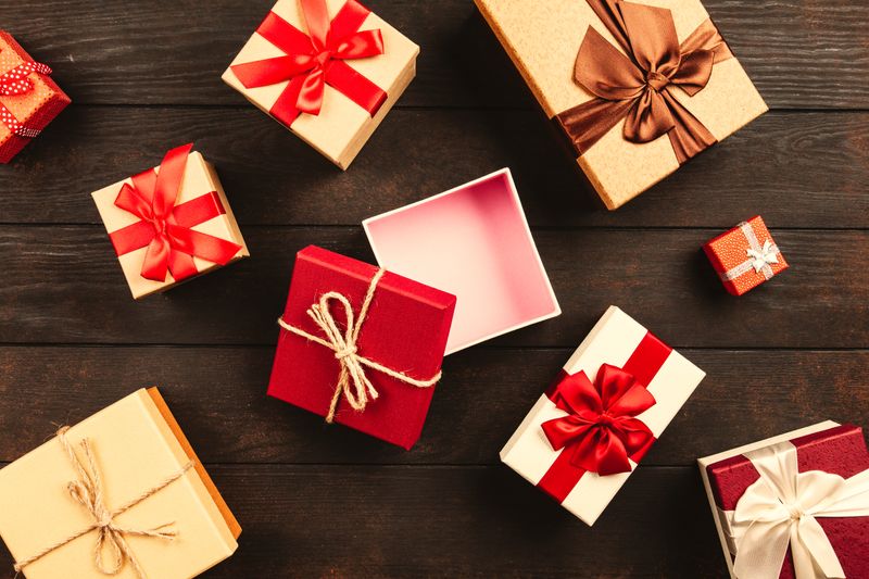 Cadeaux emballés