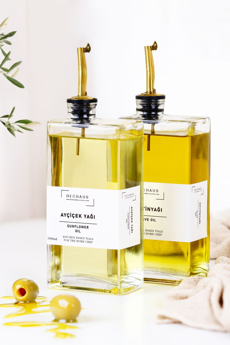 Bouteille d'huile d'olive