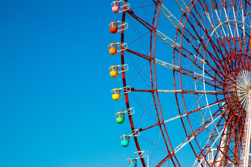 Grande roue de parc d’attractions